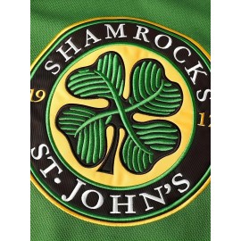 Ross The Boss #3 Rhea Hockey Jersey St John's Shamrocks Ice Hockey Shirts with EMHL Patch