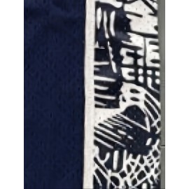 Men'S # 3 Deep Blue Basketball Sweatshirt Suitable For Training, Competition, Team Sports S-XXXL