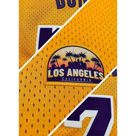 Yellow Basketball Sportswear, Men'S High-quality Sleeveless Top, Preferred For Summer Game Training, Fan Gift Hot Selling Style