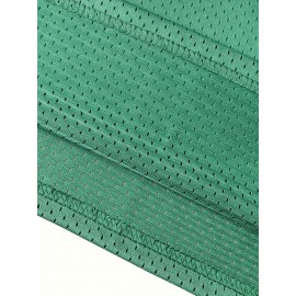 Men's #11 Green Basketball Jersey, V-Neck Sleeveless Sports Uniform, Polyester, Machine Washable, Ideal for Training & Team Activities, Sizes S-XXXL