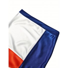 Men's #7 Embroidered Polyester Football Jersey, V-Neck Breathable Sports Shirt for Casual & Team Activities, Loose Fit Knit Fabric Top for Running, Hiking, Cycling - S-3XL