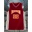 Men'S # 22 Embroidered Basketball Shirt - Breathable And Lightweight Casual Sportswear In Deep Red - Training And Competition