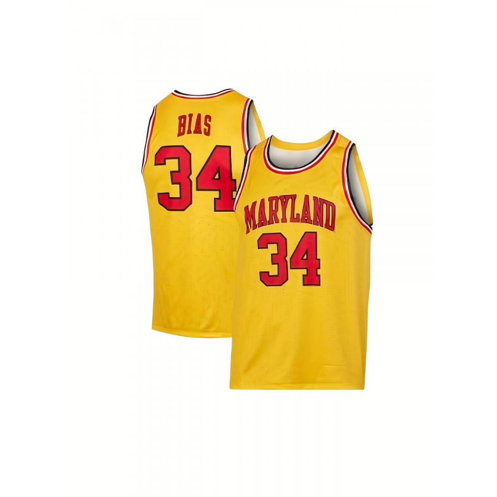 Men'S #34 Vintage Basketball Player Jersey Men'S #34 Vintage Basketball Player Jersey