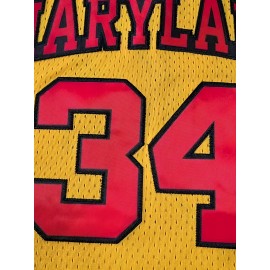 Men'S #34 Vintage Basketball Player Jersey