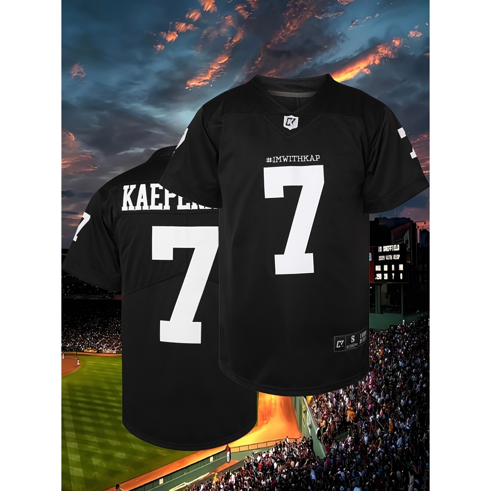 Men'S American Football Sweatshirt # 7 Black Sweatshirt Suitable For Street Team Sports Dating Beach Spring/Summer Autumn Wear S-XXXL Men'S American Football Sweatshirt # 7 Black Sweatshirt Suitable For Street Team Sports Dating Beach Spring/Summer Autumn Wear S-XXXL