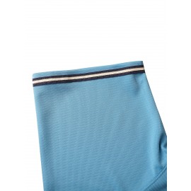 Men'S # 11 Blue Baseball Shirt Breathable Embroidered Polyester Fiber V-Neck And Button Closure Loose Fit Suitable For Team Sports, Leisure, Outing And Training Sizes S-3XL