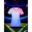 Customized Name & Number Women's V-Neck Football Shirt - Breathable Quick-Dry Moisture-Wicking Jersey, Gradient Color Design for Team Training, Sports Fitness & Casual Wear (Spring/Summer/Fall), Breathable Material
