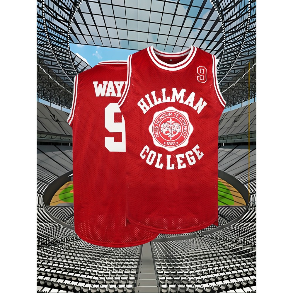 Men'S American Basketball Shirt # 9 Red Basketball Sports Shirt Suitable For Competition Training Casual Outerwear In Spring, Summer, And Autumn Breathable Round Neck Embroidered Polyester Loose Micro Elastic Fabric Size S-XXXL Men'S American Basketball Shirt # 9 Red Basketball Sports Shirt Suitable For Competition Training Casual Outerwear In Spring, Summer, And Autumn Breathable Round Neck Embroidered Polyester Loose Micro Elastic Fabric Size S-XXXL